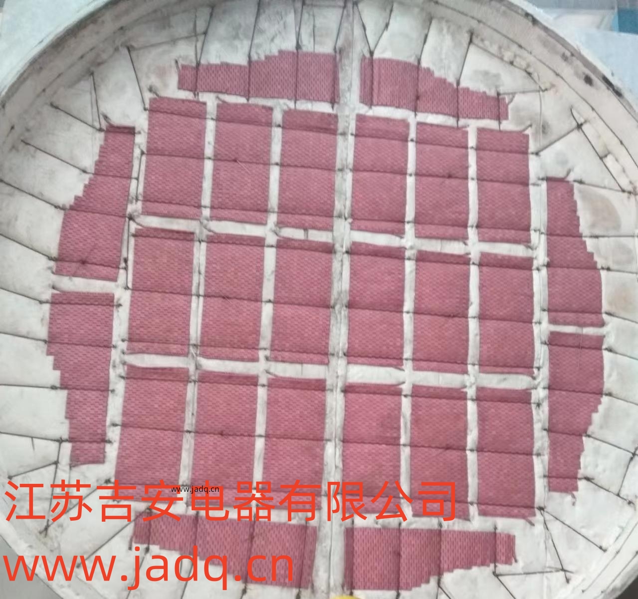 可定制特殊规格履带式加热器